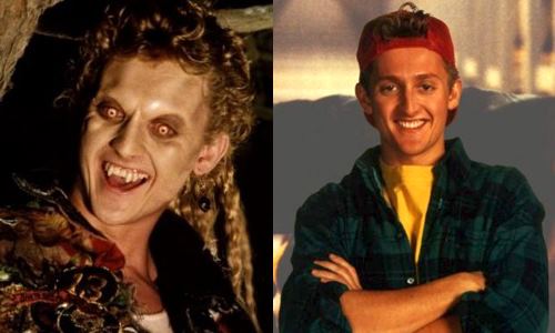 Alex Winter starred in 'The Lost Boys' and 'Bill & Ted's Excellent Adventure'.