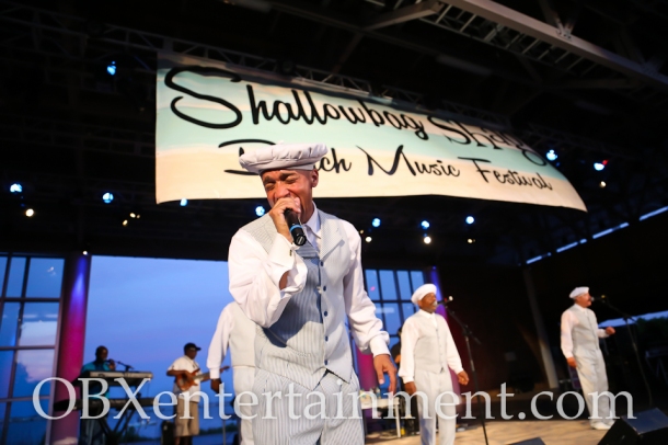 The Tams on stage at the Shallowbag Shag Outer Banks Beach Music Festival on May 26, 2014. (photo by OBXentertainment.com)